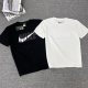 Summer Men's Adult Simple Printed Cotton Casual Short Sleeve T-Shirt NK-2302