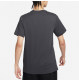 Summer Men's Adult Simple Printed Cotton Casual Short Sleeve T-Shirt Black FQ-7999