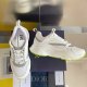 Adult Men's B22 Casual Sneaker White Silver Fluo Green