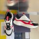 Adult Men's B22 Casual Sneaker White Red
