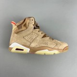 Better Quality Air Jordan 6 Retro SP British Khaki Basketball Shoes DH0690-200