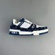 Adult Trainer Low Casual Sneaker Blue White
