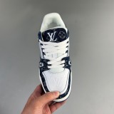 Adult Trainer Low Casual Sneaker Blue White