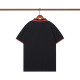 Summer Men's Simple Embroidered Logo Casual Short Sleeve Polo Shirt Black P105