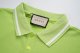 Summer Men's Simple Embroidered Logo Casual Short Sleeve Polo Shirt Green P106