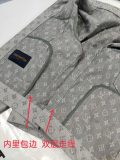 Original MONOGRAM DNA Jacquard Denim Jacket Gray
