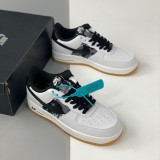 Air Force 1 Low White Ripstop Camo Black Gum