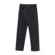 Original MONOGRAM DNA Jacquard Logo Denim Jeans Black