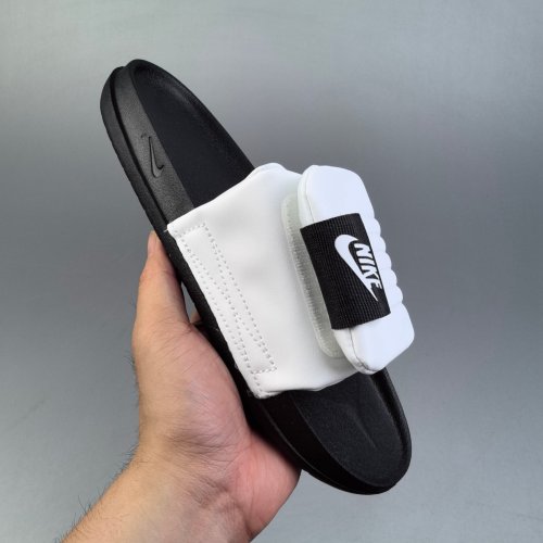 Offcourt Adjust Slide Outdoor Beach Velcro Sandals White DQ9624