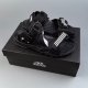Terrex Summer Men's Velcro Comfortable Breathable Sports Casual Sandals Pure Black GZ9208
