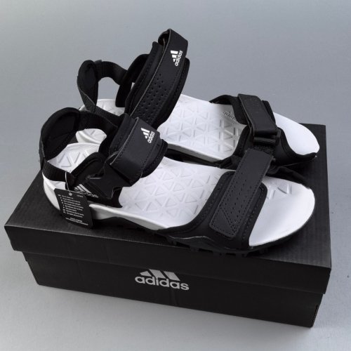 Terrex Summer Men's Velcro Comfortable Breathable Sports Casual Sandals White GZ9208