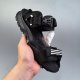 Terrex Summer Men's Velcro Comfortable Breathable Sports Casual Sandals Pure Black
