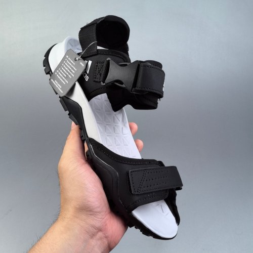 Terrex Summer Men's Velcro Comfortable Breathable Sports Casual Sandals White GZ9208