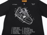 Summer Adult Fashion Printed Cotton Casual Short Sleeve T Shirt Black China Size