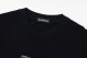Summer Adult Fashion Printed Cotton Casual Short Sleeve T Shirt Black
