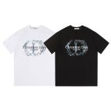 Summer Adult Simple LOGO Printed Casual Cotton Short Sleeve T Shirt