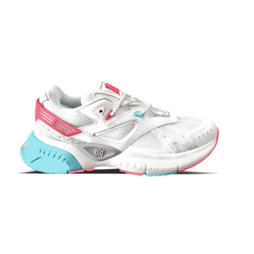 Adult MA RUNNER Casual Sneaker White Pink Blue