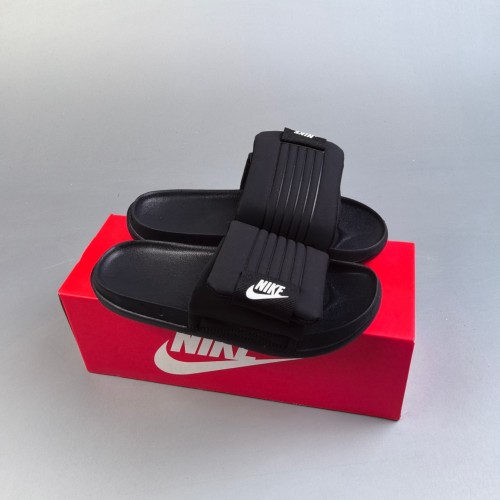 Offcourt Adjust Slide Outdoor Beach Velcro Sandals Black