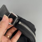 Men's Adult Simple Casual Hundred Crossbody Bag Shoulder Bag Black
