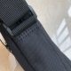 Men's Adult Compact Simple Casual Hundred Shoulder Bag Black