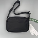 Men's Adult Simple Casual Hundred Crossbody Bag Shoulder Bag Black