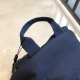 Men's Adult Simple Casual Hundred Large Capacity Backpack Shoulder Bag Blue