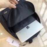 Men's Adult Simple Casual Hundred Large Capacity Backpack Shoulder Bag Blue