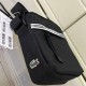 Men's Adult Compact Fashion Casual Hundred Shoulder Bag Black