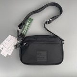 Men's Adult Simple Casual Hundred Crossbody Bag Shoulder Bag Black