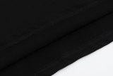 Adult Simple Versatile Cotton Short Sleeve T-Shirt Black