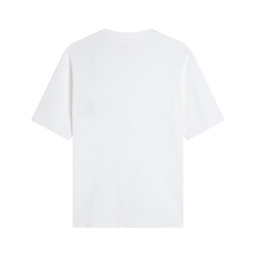 Adult Simple Versatile Cotton Short Sleeve T-Shirt White