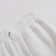 Summer Adult Simple Fashion Love Embroidered Logo Unisex Loose Cotton Shorts White A16