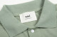 Summer Adult Simple Versatile Thickened Small Heart Embroidered Cotton Short Sleeve Polo Shirt Light Green 118