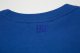 Summer Adult Simple Versatile Embroidered Logo Cotton Short Sleeve T-Shirt Sapphire Blue 3122#