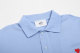 Summer Adult Simple Versatile Thickened Small Heart Embroidered Cotton Short Sleeve Polo Shirt Blue 118