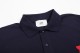 Summer Adult Simple Versatile Thickened Small Heart Embroidered Cotton Short Sleeve Polo Shirt Sapphire Blue 118