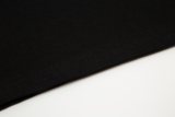 Summer Adult Simple Versatile Embroidered Logo Cotton Short Sleeve T-Shirt Black 3122#