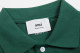 Summer Adult Simple Versatile Thickened Small Heart Embroidered Cotton Short Sleeve Polo Shirt Dark Green 118