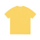 Summer Adult Simple Versatile Embroidered Logo Cotton Short Sleeve T-Shirt Yellow 3122#