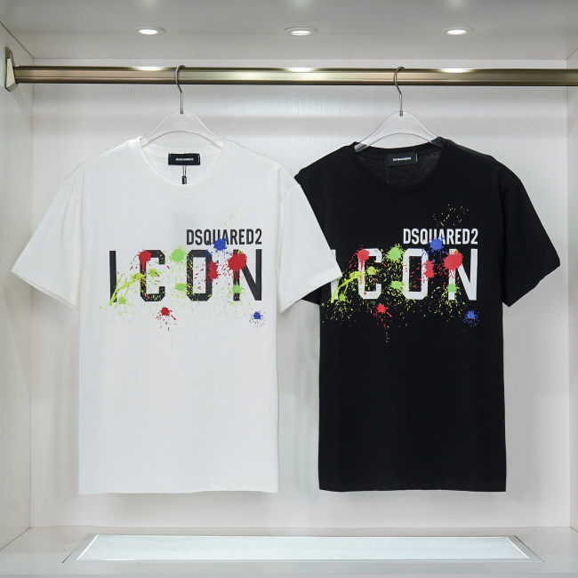 Summer Men's New Fashion Printing LOGO Cotton Short-Sleeved T-shirt YUZE-R148#
