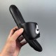 Adult Victori One Shower Slide Simple Versatile Slippers Black