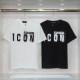 Summer Men's New Fashion Printing LOGO Cotton Short-Sleeved T-shirt YUZE-R151#