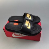 Adult Victori One Shower Slide Simple Versatile Slippers Black