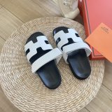 Summer New Granular Leather Surface Comfortable Breathable Men's Sandals White