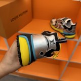 Men's Adult Runner Tatic Sneakers Silver Black Yellow