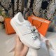 Light-luxury Stylish Comfort Lightweight Breathable Fashionable Sports Shoes For Women White
