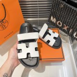 Retro Minimalist Comfortable Leather Fashionable Sandals White
