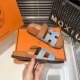 Retro Minimalist Comfortable Leather Fashionable Sandals Brown Gray
