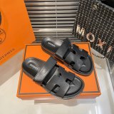 Retro Minimalist Comfortable Leather Fashionable Sandals Black