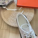 Elevated-sole Comfortable Leather Surface Business Leisure Derby Shoes White